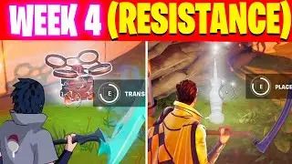 Fortnite All Week 4 Resistance Quests Guide