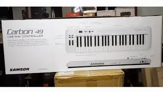 Samson Carbon 49 USB/MIDI Keyboard Controller Box Overview