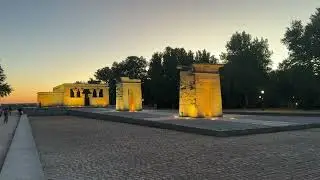 Temple of Debod in Madrid, Spain - 6-24-24