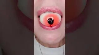 ASMR Satisfying Eating Gummy Eye 👁 