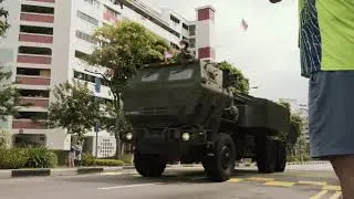 NDP 2020 Mobile Column Camera Test in Yishun 4K
