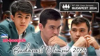 O'zbekiston vs Xitoy hal qiluvchi 10-bosqich o'yinlari natijalari | Budapest Olimpic 2024