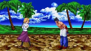 Arcueid Brunestud vs. Kung Fu Mantarou [MUGEN]