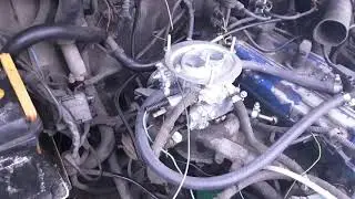 Установка карбюратора 4178 на 406 двигатель на  газель/соболь