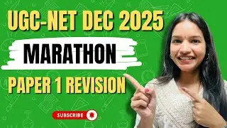 UGC-NET Paper 1 Marathon Dec 2025 by Sudha Ma'am