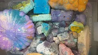 April Leftover and Rejects | Gym Chalk Crush | Chalk Art | ASMR 