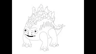 Stogg - My singing monsters (Стегобака из игры 