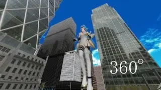 MMD Giantess　Passing　KOS-MOS