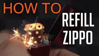 How to refill Zippo Lighter