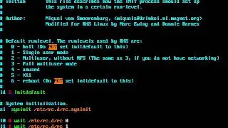 Changing Default Run Level in Red Hat Linux