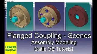 Scenes-Flanged Coupling, Catia