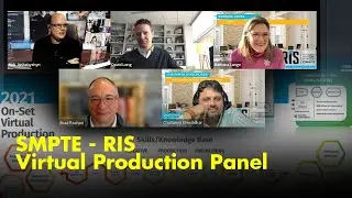 SMPTE RIS - Virtual Production Webinar Panel