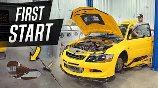 FIRST START ON THE BRAND NEW ENGINE (WE HAVE A BIG ISSUE)
