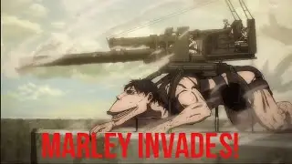 Marley Attacks Paradis Island! - Attack on Titan Season 4 Part 2
