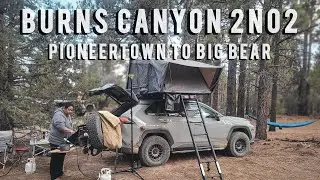 Burns Canyon 2N02. Pioneertown to Big bear