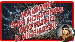 Майнинг для новичков поэтапно в nicehash!