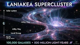 Laniakea Supercluster 🌌 Our Galaxy's TRUE Home (500 Million Light-Years!)