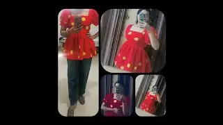 Beautiful HandPainted top design 🥰🥰..#fashion #stitching #creative 