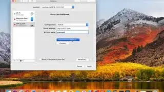 Setup L2tp in Mac OS