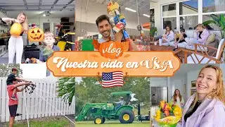 🇺🇸 Decorando la casa de HALLOWEEN 2024 👻 Festival de OTOÑO 🍁 Nuestra vida en FLORIDA | VLOG DIARIO