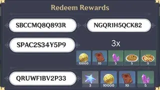 More June 5, 2024 Item Codes (Genshin Impact)