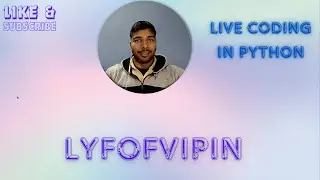 Live Coding In Python | Contributing In Open Source Project | Live Coding 