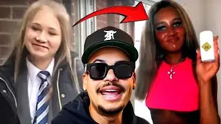 WHITE Girl wants to be BLACK!