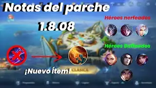 Cambios de balance y renovación de ítems || Mobile Legends