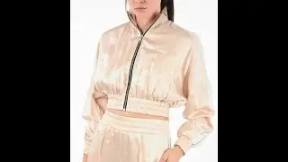 Palm Angels Cropped jacket sweatshirt sweater