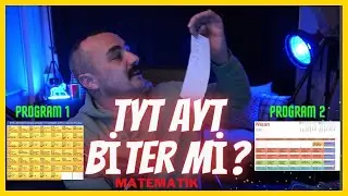 TYT ve AYT Matematik Biter mi? PROGRAM GELDİ