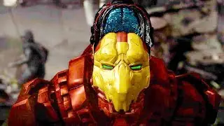 Mortal Kombat XL - All Fatalities & X-Rays on Iron Man Triborg Costume Skin Mod 4K Gameplay Mods