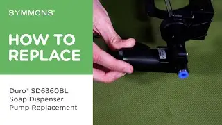 How to Replace the Soap Pump in the Duro® Touchless Sensor Soap Dispenser