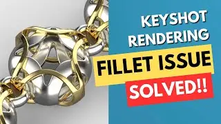 Mastering Keyshot Software: Solve Rhino 3D Fillet Issues for Jewelry Renderings 