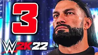 WWE 2K22 CARRIERA #3 - UN MATCH LEGGENDARIO! ROMAN REIGNS PERDE IL TITOLO?