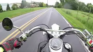 Is Shadow 750 big Enough for a 400lb Man(Highway Run)