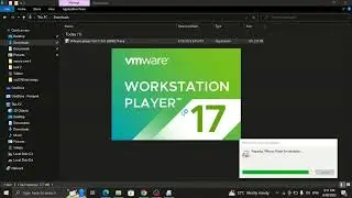 Installation of Install VMware Workstation Player