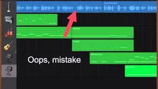 How to split, cut, copy, paste and rename in GarageBand.