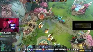 широков играет в доту первый раз