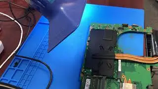 Repair NO POWER ASUS G750JW Gaming Laptop. Replacing shot mosfet 4983NF