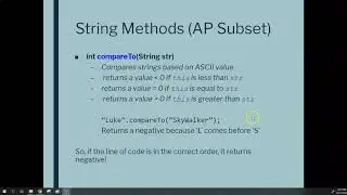 String Methods in Java