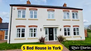 #House Tour UK || Fabulous 5 Bed House in York from Charles Church || Perssimon Builders