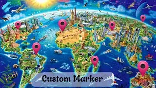 Very Easy to show Custom Marker on Map | New Feature in FlutterFlow | Map Markers in FlutterFlow