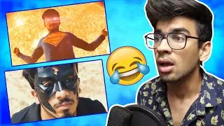 Superman Vs Krrish (Reacting to My Old Video) | Vfx Guy Aman