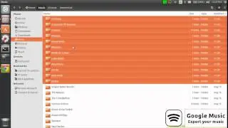 Export Google Play Music to Ubuntu