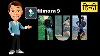 ZOOM Through Text INTRO or TRANSITION In Filmora 9 Tutorial 2020 || how to zoom in filmora 9 hindi ?