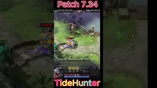PATCH 7.34 - MAIN CHANGES - TideHunter - new hero to boost✅|
