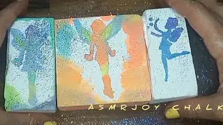 New🧚‍♀️FRESH CHALK BLOCKS/VERY CRISPY◻ GLASSY  CHALK CRUNCHY SOUND ◻🤌🏻CRUNCHY CHALK/CRISPY POWDER