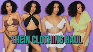 HUGE SPRING/SUMMER SHEIN TRY  ON HAUL 2021 | FT. bathing suits, shoes & more | AFFORDABLE + TRENDY
