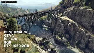 High Quality GTA V Tested on RTX Geforce 1050 2Gb 