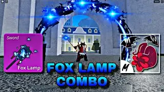 Fox Lamp combo with Sanguine Art in Blox Fruits 